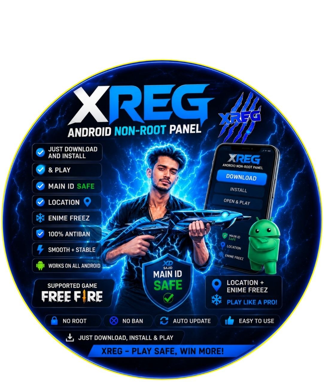 X-REG NON ROOT