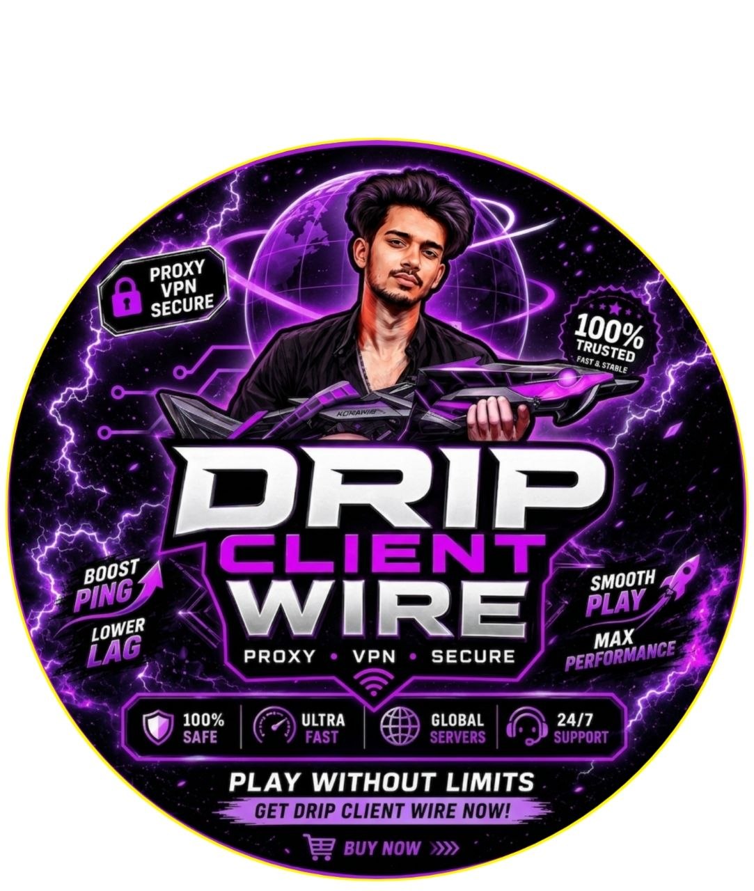 Drip Client Wire External