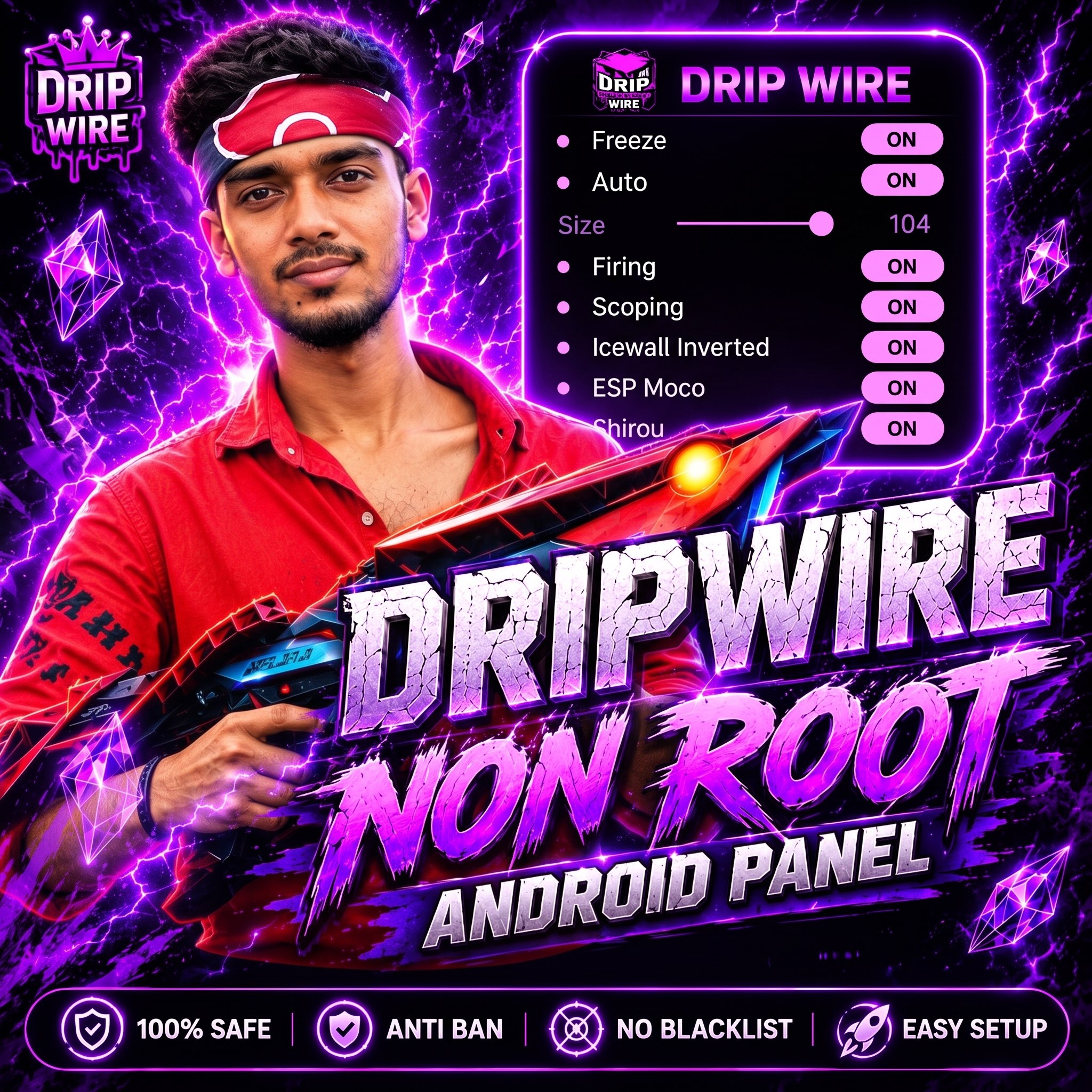 Drip Client Wire External