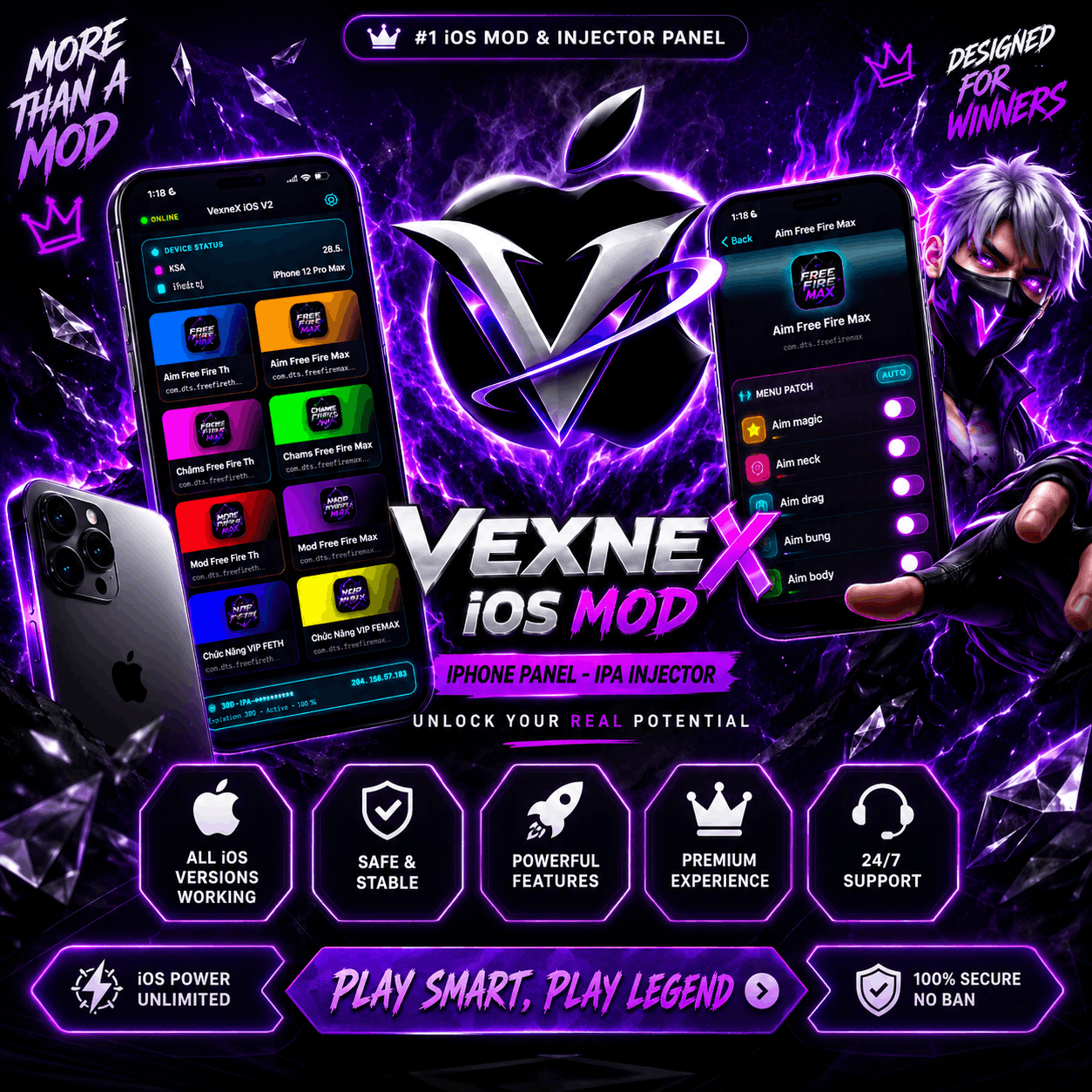 VEXNEX - IOS PANEL